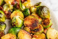 Balsamic-Glazed Bacon Brussels Sprouts Recipe