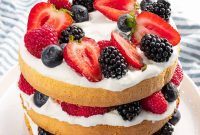 Decadent Mixed Berry Cake Recipe with Fresh Fruit Layers
