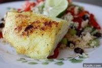 Adobo Red Snapper with Colorful Confetti Couscous