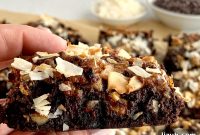 Macaroon Brownie Bars Recipe: Chewy Coconut Brownie Squares