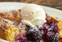 Old-Fashioned Blackberry Cobbler Recipe with Buttery Biscuit Topping