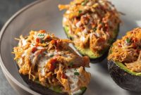 Keto Pulled Pork Stuffed Avocado Boats: Low-Carb Recipe
