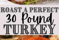 30-Pound Turkey Cooking Time & Temperature Guide