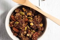 Chocolate Honey Nut Granola Clusters Recipe