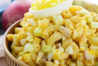 Southern Deviled Egg Macaroni Salad Recipe