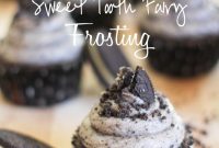 Cookies and Cream Cupcakes with Sweet Tooth Fairy Frosting Recipe
