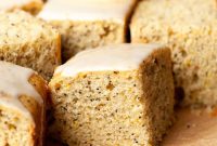 Gluten-Free Lemon Poppy Seed Cake Recipe with Zesty Glaze