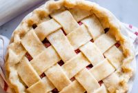 Lattice Pie Crust Tutorial with Step-by-Step Photos