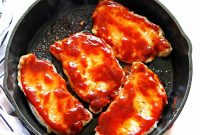 Grilled Pork Chops with Smoky Barbecue Glaze