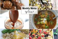 Weeknight Meal Plan: 7 Dinners for the Week (Menu #123)
