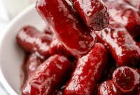 Slow Cooker Little Smokies Recipe: Sweet & Tangy Party Sausages