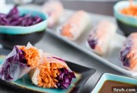 Cauliflower Rice Spring Rolls Recipe — Low-Carb Veggie Wraps