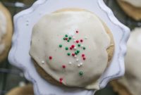 Eggnog-Glazed Holiday Cookies: Soft Spiced Cookie Recipe