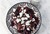 Lentil Salad with Roasted Beets and Creamy Goat Cheese