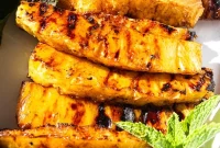 Brazilian-Style Grilled Pineapple Recipe for Sweet Tangy Dessert