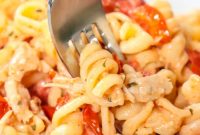 Baked Chicken and Feta Pasta TikTok Recipe