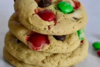 Christmas M&M Cookies Recipe: Festive, Chewy Holiday Cookies