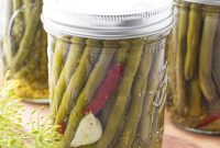 Spicy Dilled Pickled Green Beans Recipe