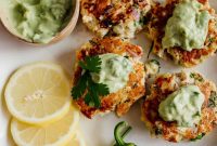 Crispy Tuna Patties with Lemon-Dill Sauce
