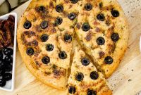 Olive and Herb Focaccia Bread Recipe: Crispy, Flavorful Loaf