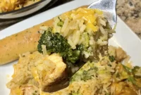 Cheesy Chicken, Broccoli & Rice Casserole Recipe