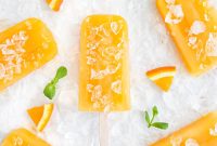 Homemade Orange Popsicles: Refreshing Citrus Ice Pops Recipe