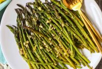 Honey Lemon Butter Roasted Asparagus Recipe for Brilliant Flavor