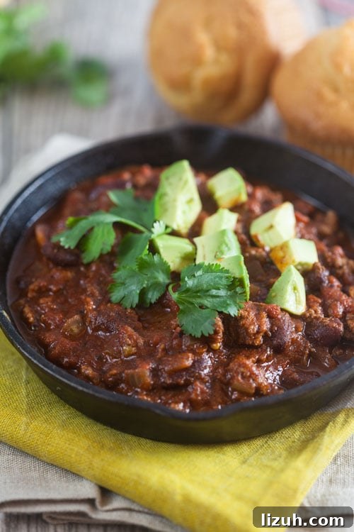 Smoky Sweet Turkey Chili Recipe with Chipotle and Maple 3 Smoky and Sweet Turkey Chili