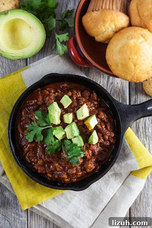 Smoky Sweet Turkey Chili Recipe with Chipotle and Maple 4 Smoky and Sweet Turkey Chili