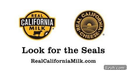 Real California Milk seals