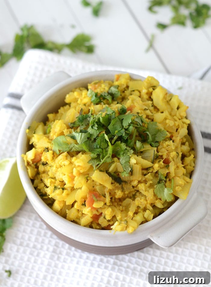 Curried Cauliflower Rice Recipe: Flavorful Low-Carb Side Dish 3 Healthy Vegan Cauliflower Coconut Dahl
