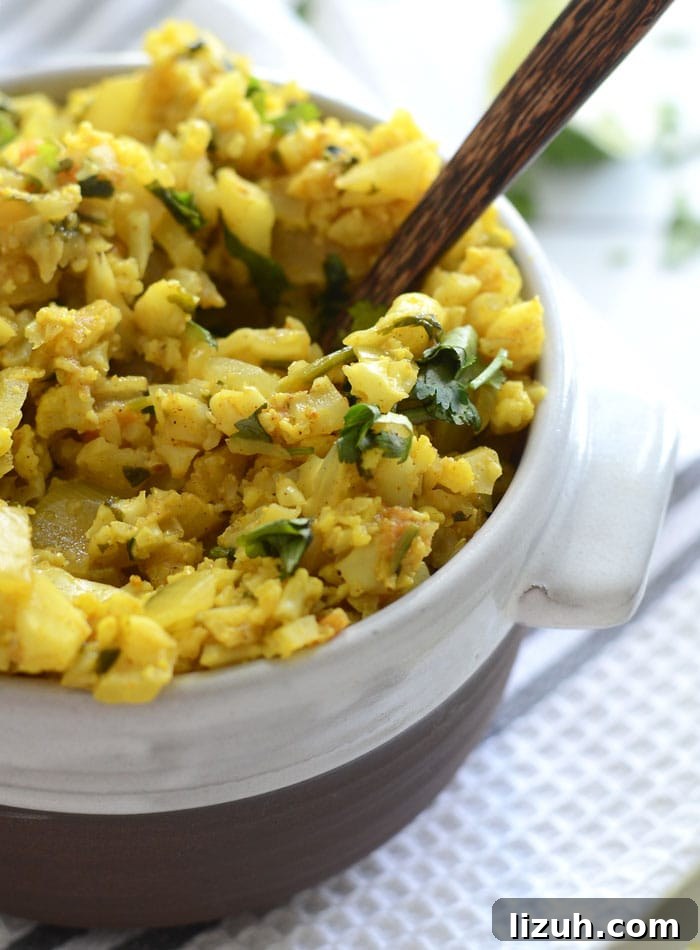 Curried Cauliflower Rice Recipe: Flavorful Low-Carb Side Dish 4 Healthy Vegan Cauliflower Coconut Dahl
