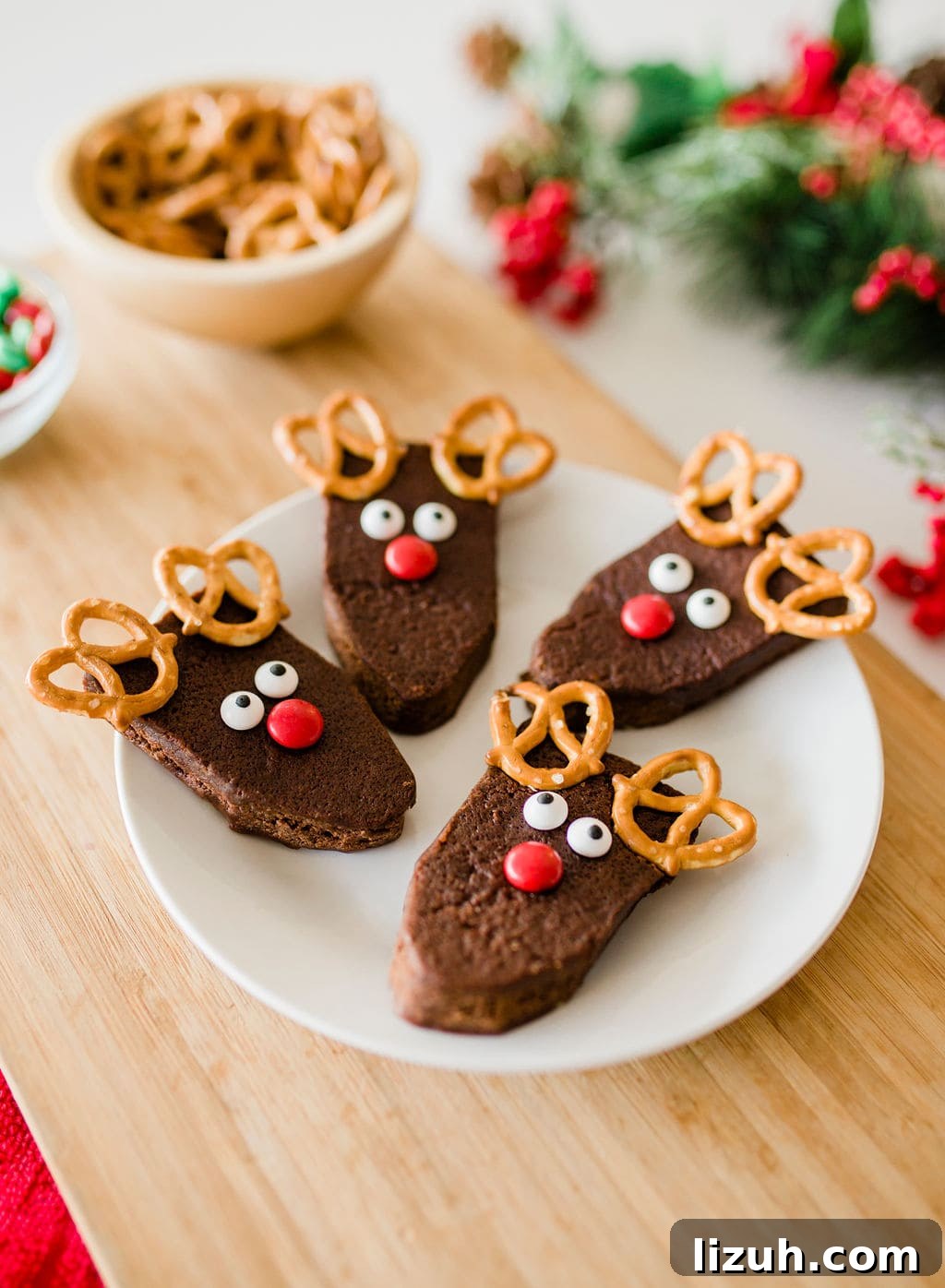 reindeer brownies