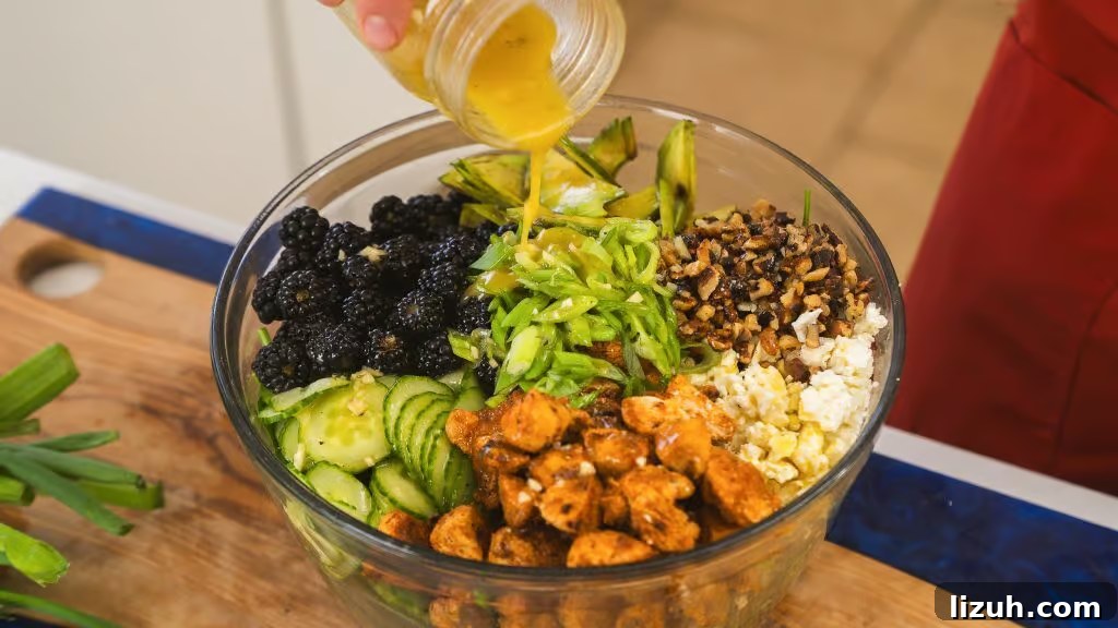 Blackberry, Walnut & Avocado Salad with Citrus Vinaigrette 5 img 10844 4
