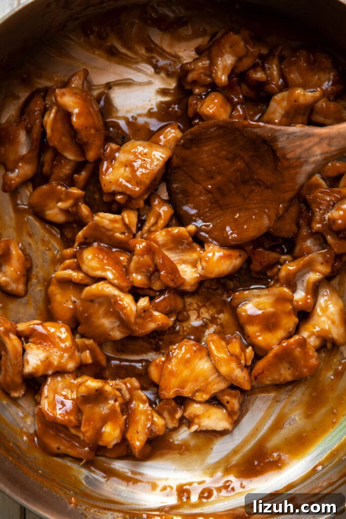 skinny orange chicken