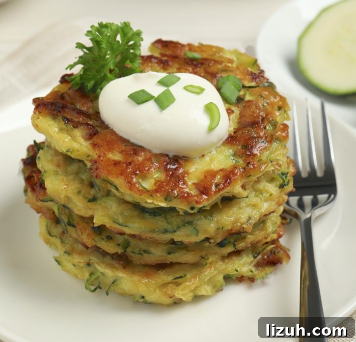 Low-Carb Zucchini Fritters: Crispy Keto-Friendly Recipe 2 Easy keto zucchini fritters made with just a few ingredients! This healthy and low carb snack is super quick and easy to make with zucchini, almond flour, parmesan cheese, eggs, and seasoning. Fry them on your stovetop in a pan for the best little keto snack!