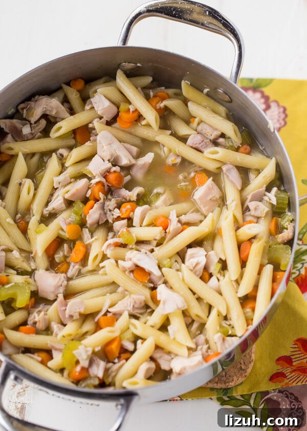 Penne Chicken Soup