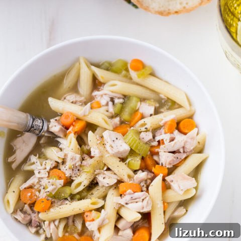 Penne Chicken Soup