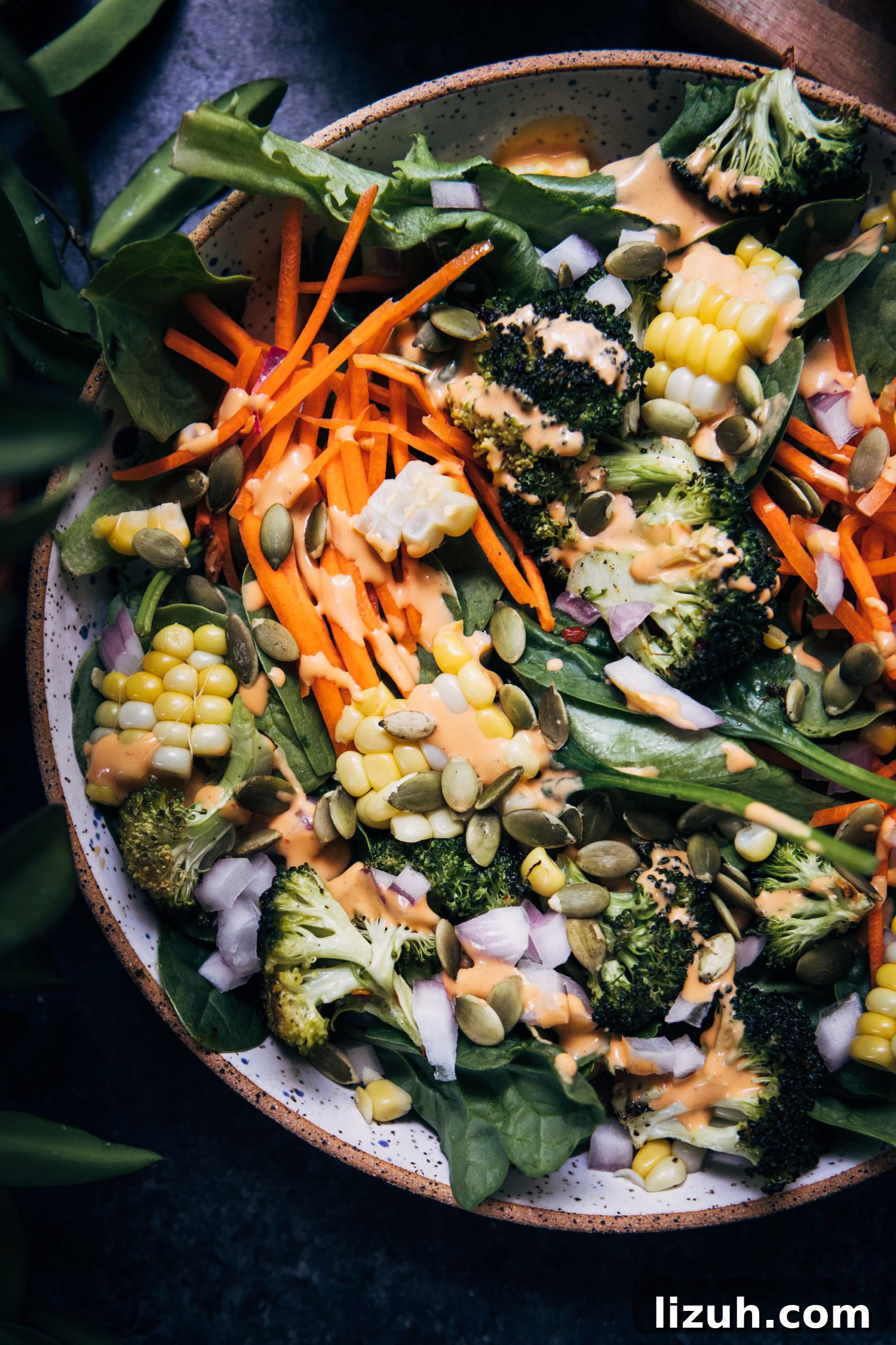 Zesty Spicy Vegan Salad Dressing Recipe for Bold Flavor 5 Spicy Vegan Salad Dressing | Well and Full | #vegan #recipe #salad