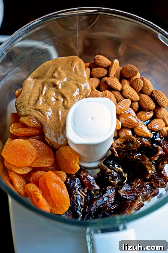 Easy No-Bake Apricot Nut Bars3