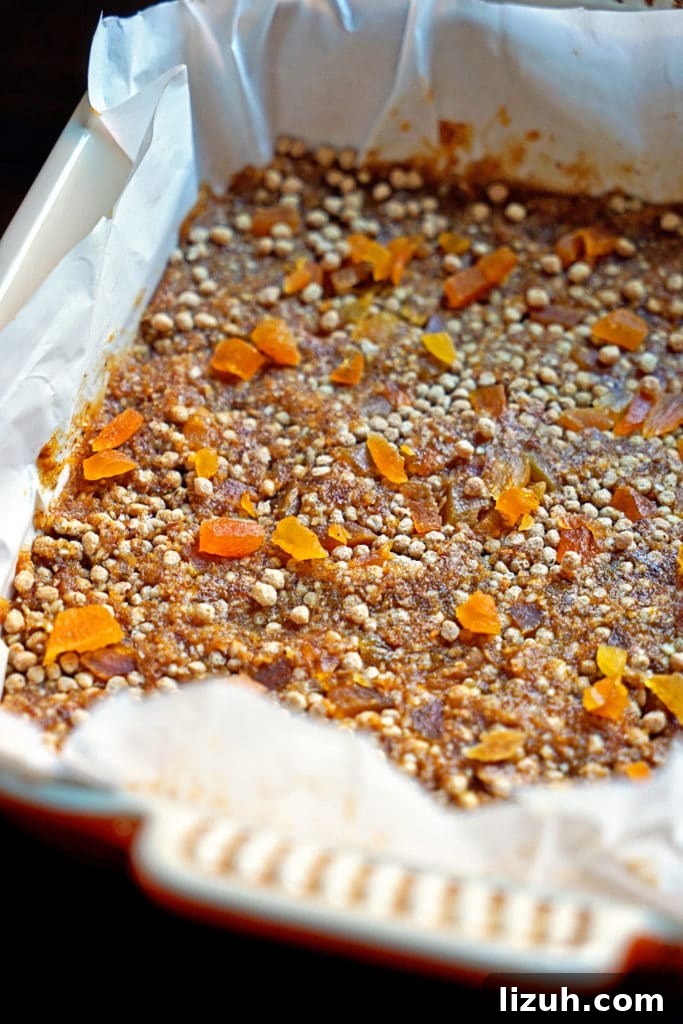 Easy No-Bake Apricot Nut Bars5