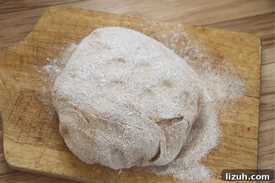 How to Mill Your Own Flour: Essential Tips and Equipment 5 A Ball of Whole Wheat Dough