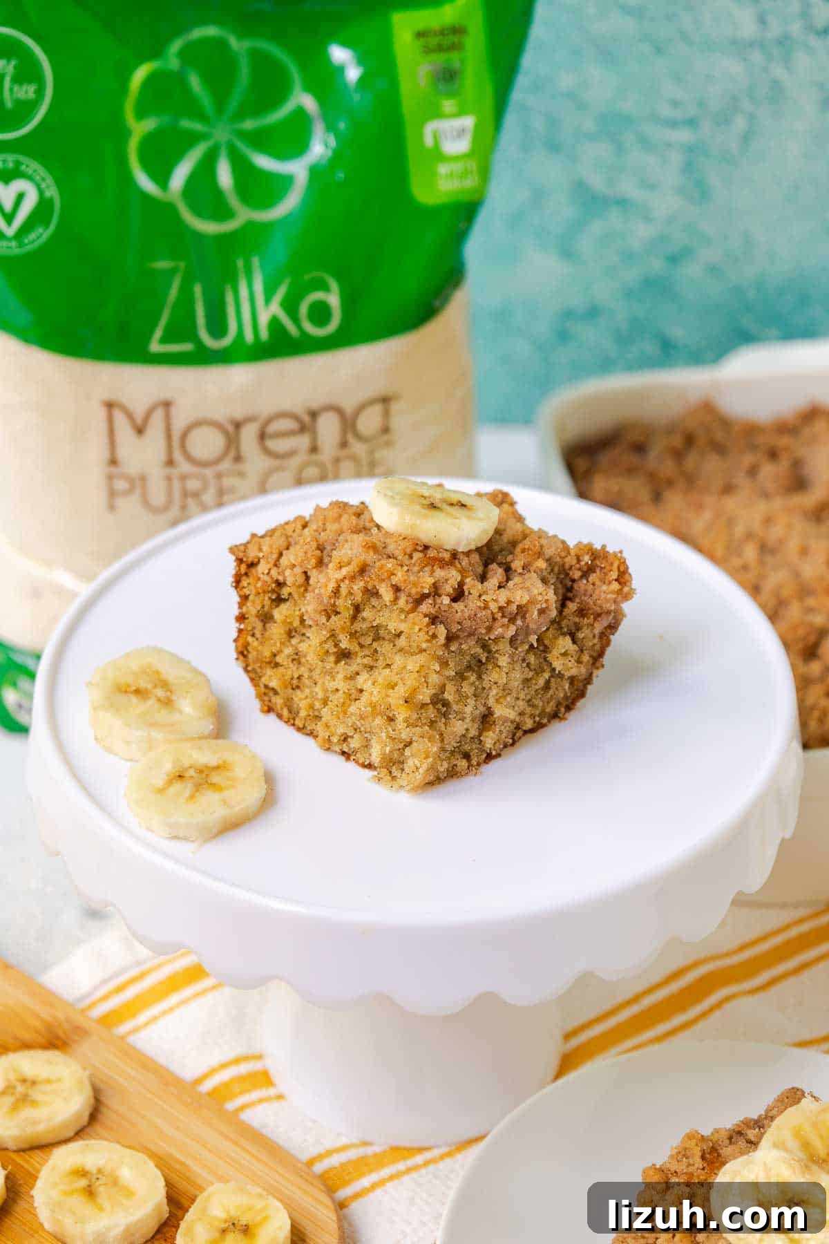 Moist Banana Sour Cream Coffee Cake Recipe for Breakfast 2 Banana Coffee Cake