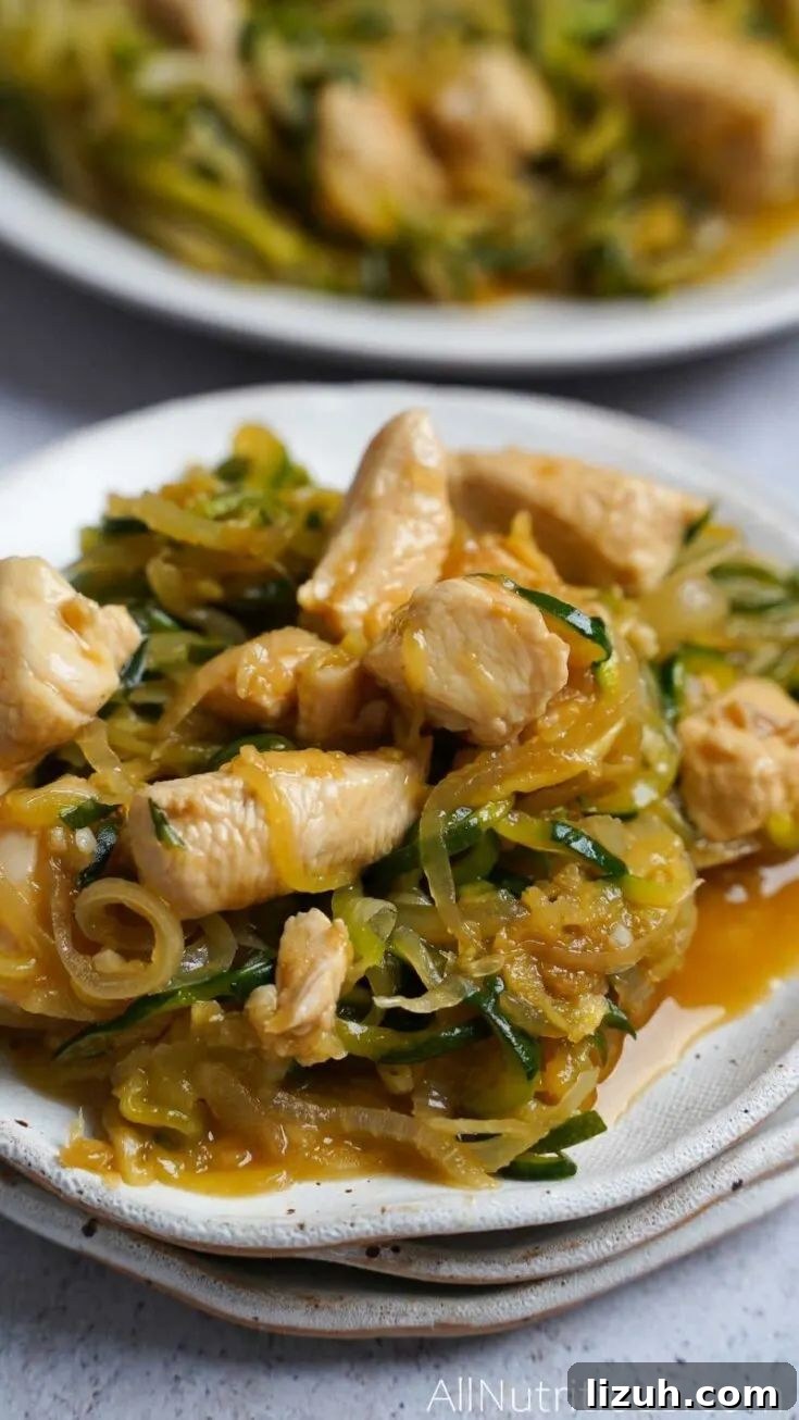 Chicken Zucchini Pasta