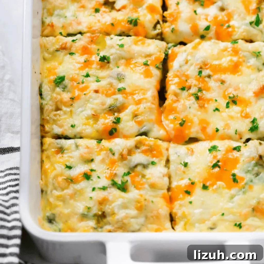 41 Perfect Side Dishes to Serve with Biscuits and Gravy 18 cheesy breakfast casserole in a pan and cut into slices.