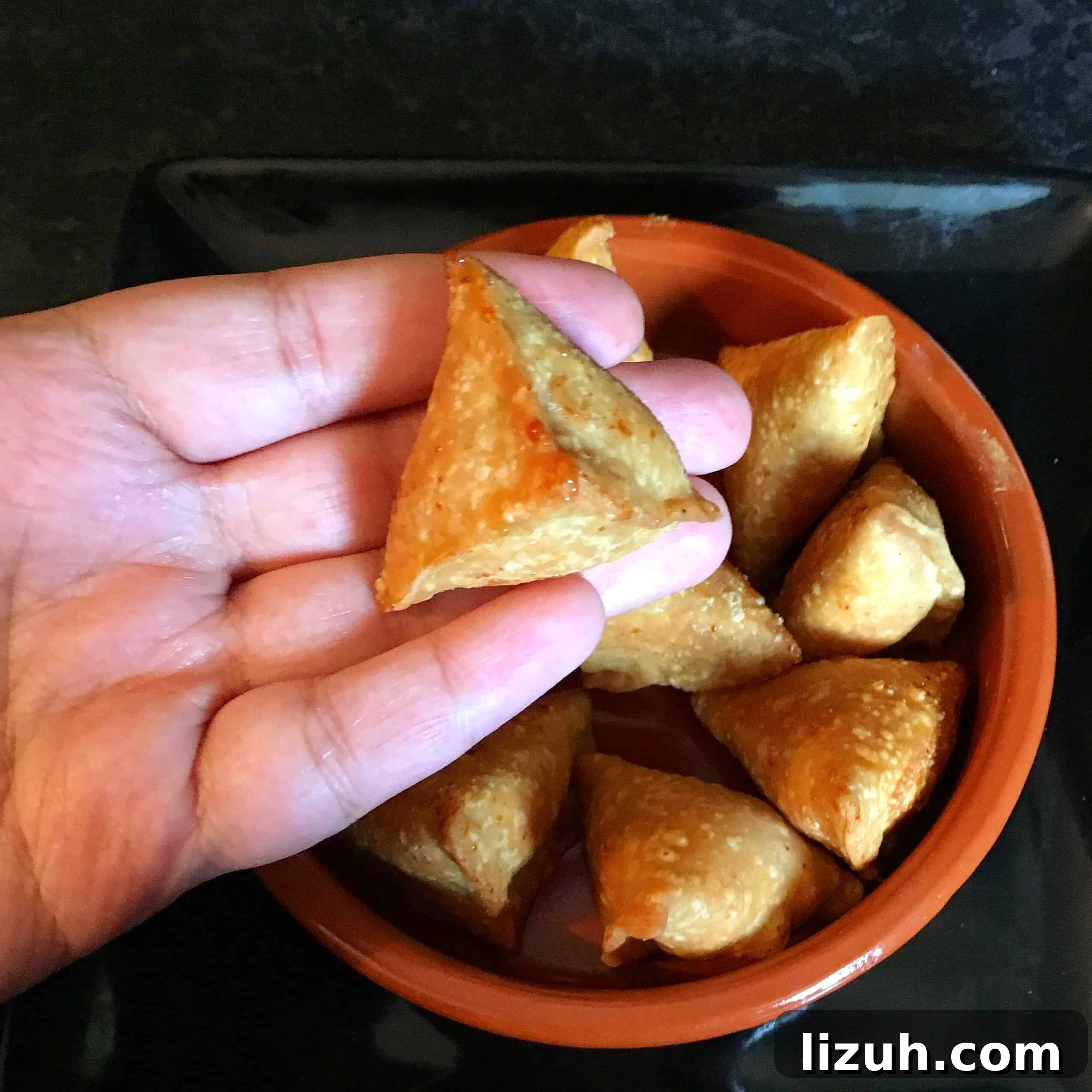 How To Make Sweet Coconut Samosas - Khopra / Nariyal Ka Samosa