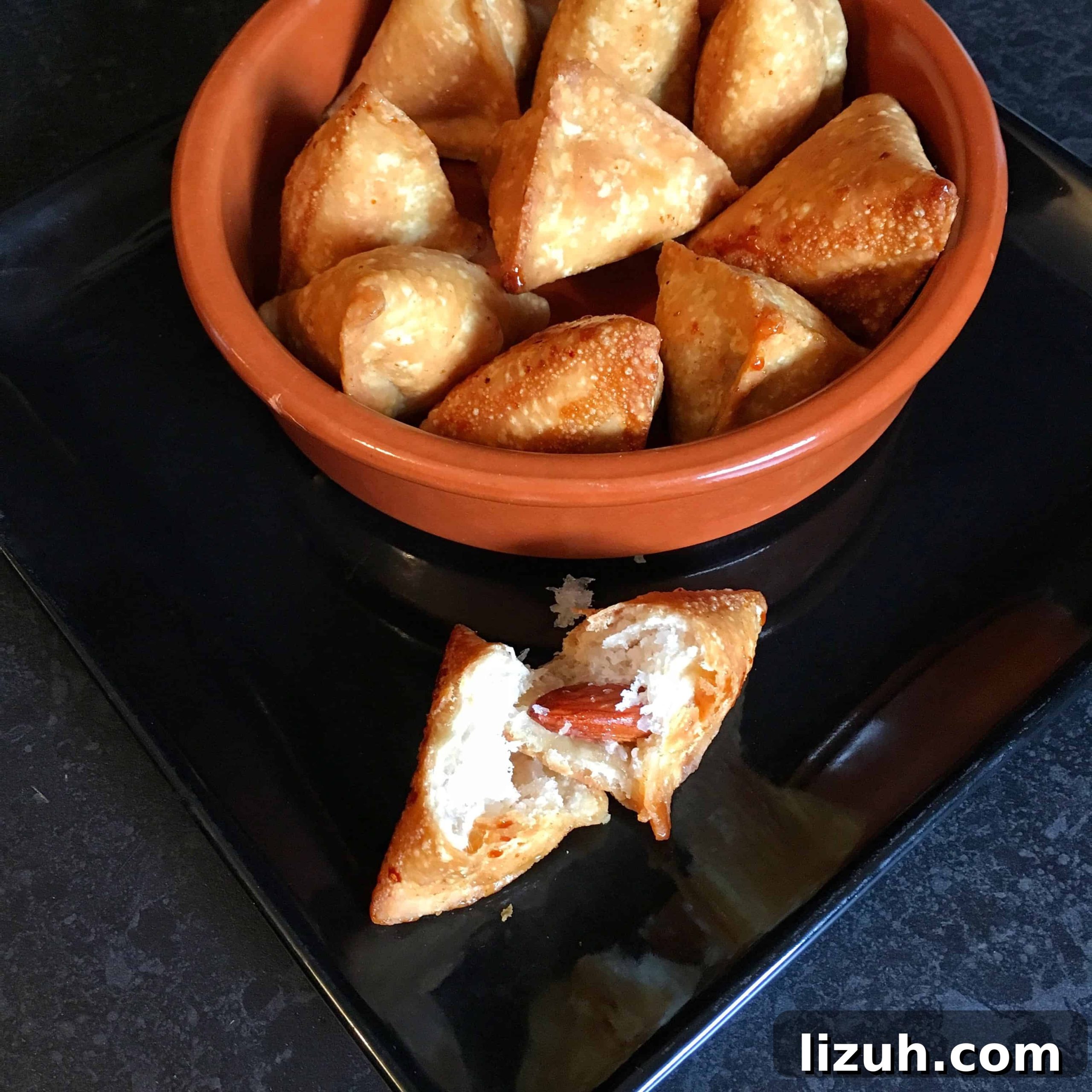 How To Make Sweet Coconut Samosas - Khopra / Nariyal Ka Samosa
