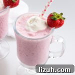 strawberry smoothies