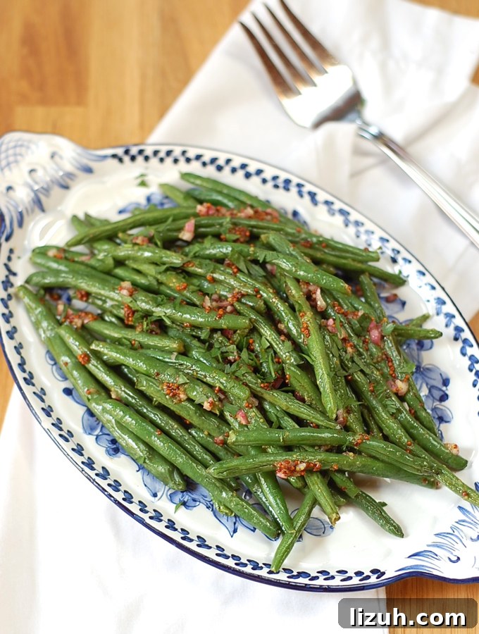 Honey Mustard Glazed Green Beans Recipe 3 Roasted Green Beans with Honey and Mustard