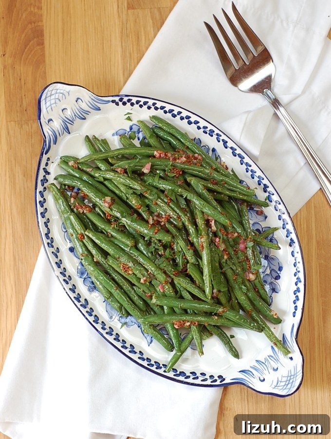 Honey Mustard Glazed Green Beans Recipe 4 Roasted Green Beans with Honey and Dijon Mustard
